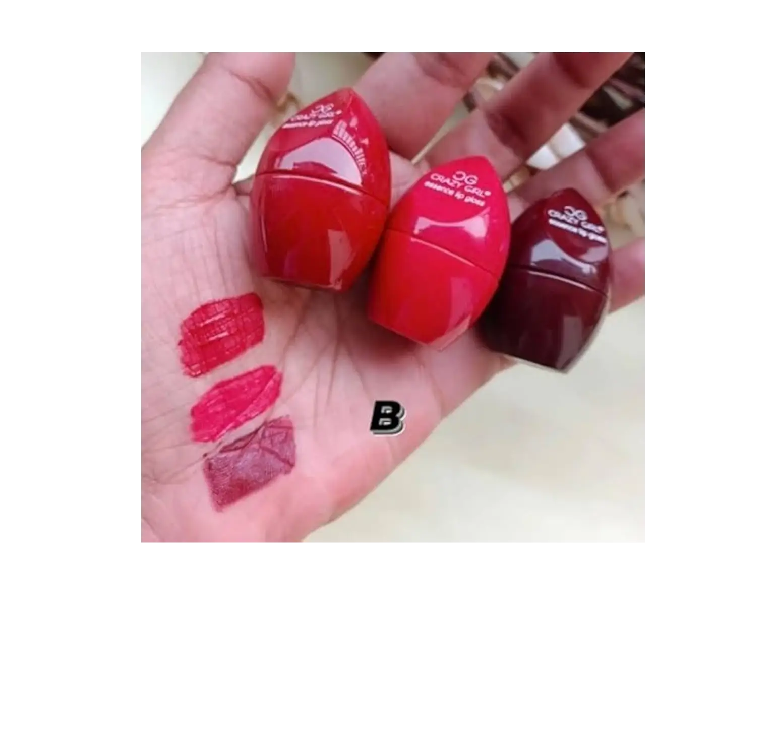 Egg Lipgloss 6pcs Set | Highly Pigmented Cutest Mini Egg Lip Gloss Crazy Girls