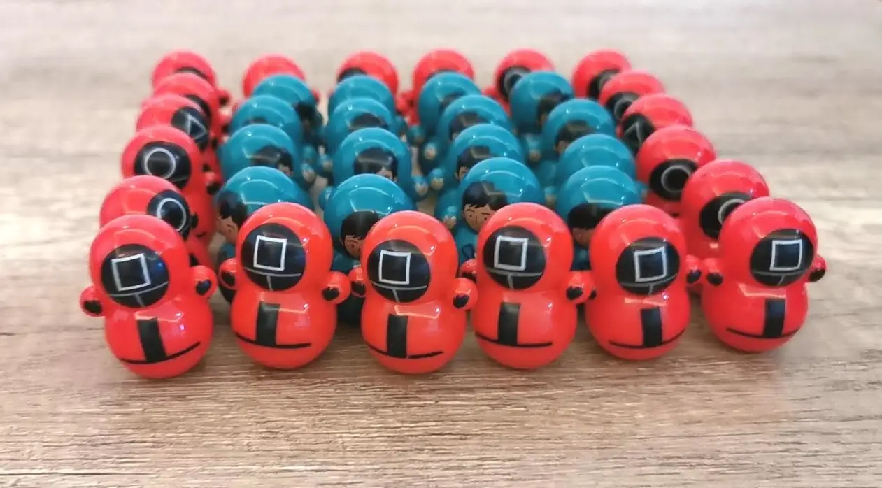 15 Pcs Squid land Roll Sway Swing Dancing Toy For Kids