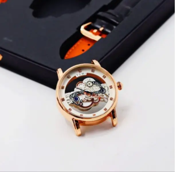 Tomi Face Gear Dual Strap Luxury Business WatchMM4772