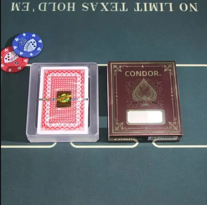 Condor 100% Plastic Poker Playing Cards