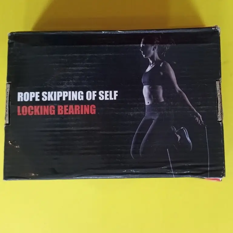 Skipping Rope Self Locking Bearing Adjustable Length Training Set