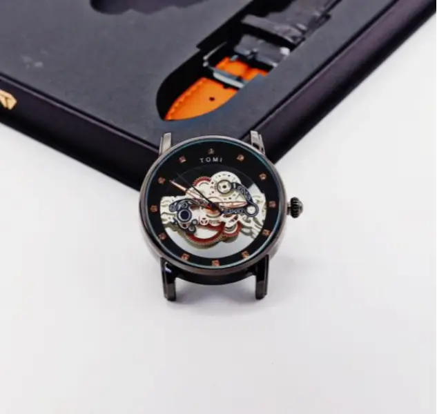 Tomi Face Gear Dual Strap Luxury Business WatchMM4772