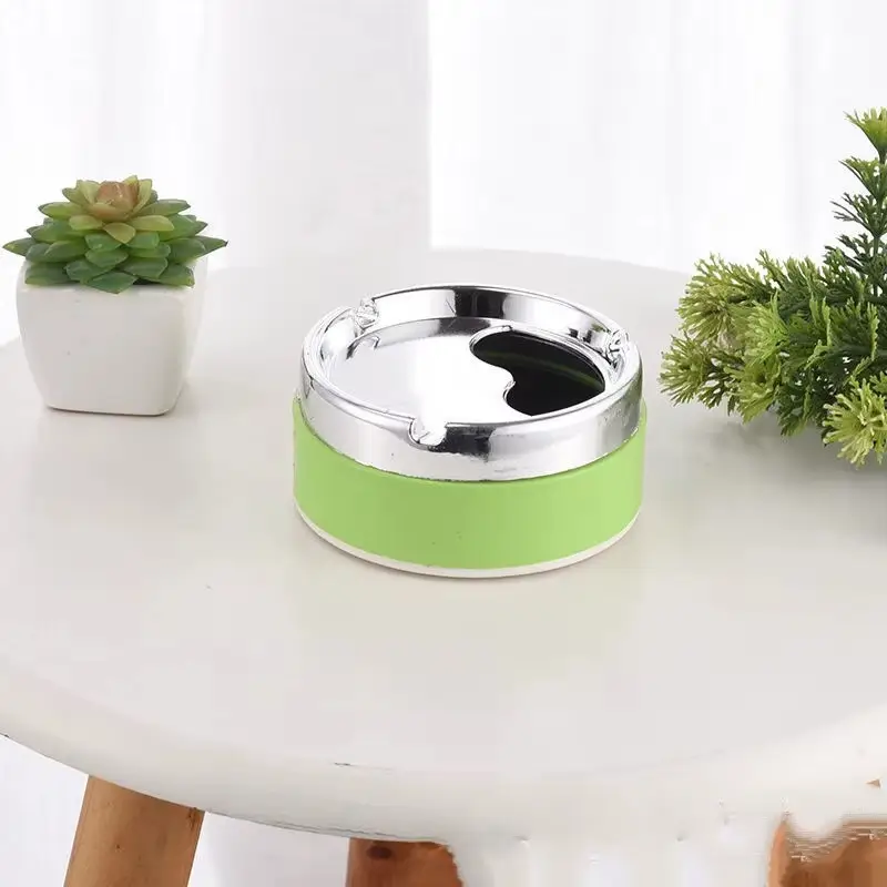 Cigarette Ashtray Stainless Steel Detachable