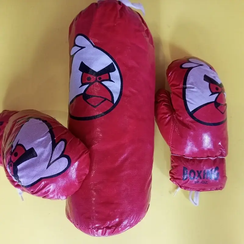 Combo of Boxing Bag with Gloves For Kids