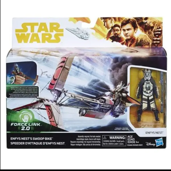 Star Wars Force Link 2.0 Enfys Nests Swoop Bike & Figure Toy For Kids