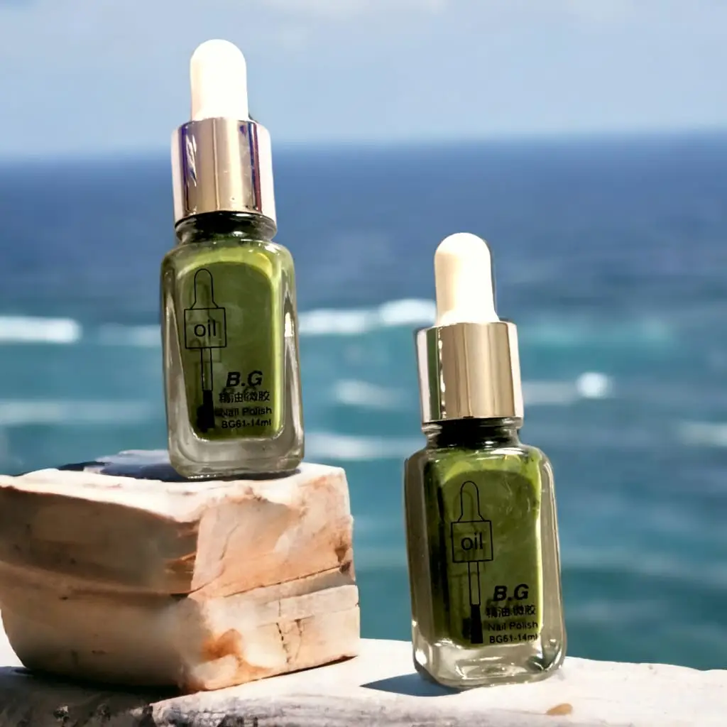 B.G Essential Oil Micro Gel Nail Polish-Green-14ml
