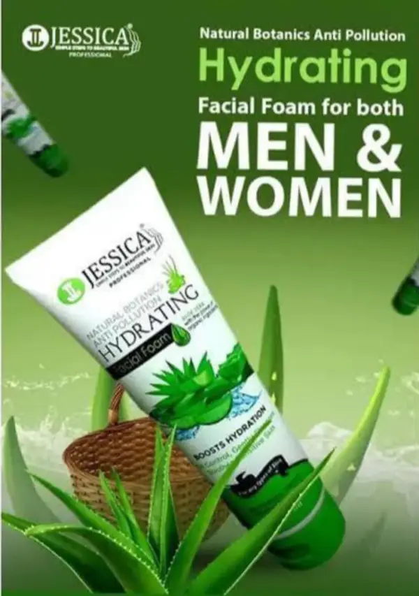 JESSICA Hydrating Facial Foam for Men & Women