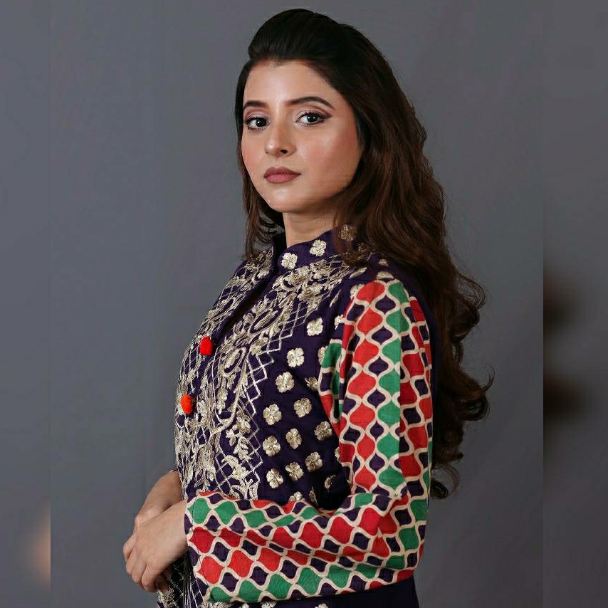 PURPLE SKIN JAAL KURTA  spd 487