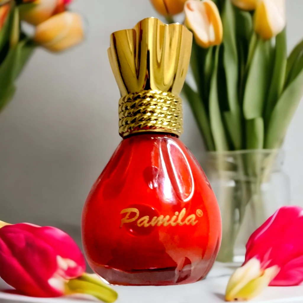 Pamila Sunshine Pectin Odorless Nail Polish-Red