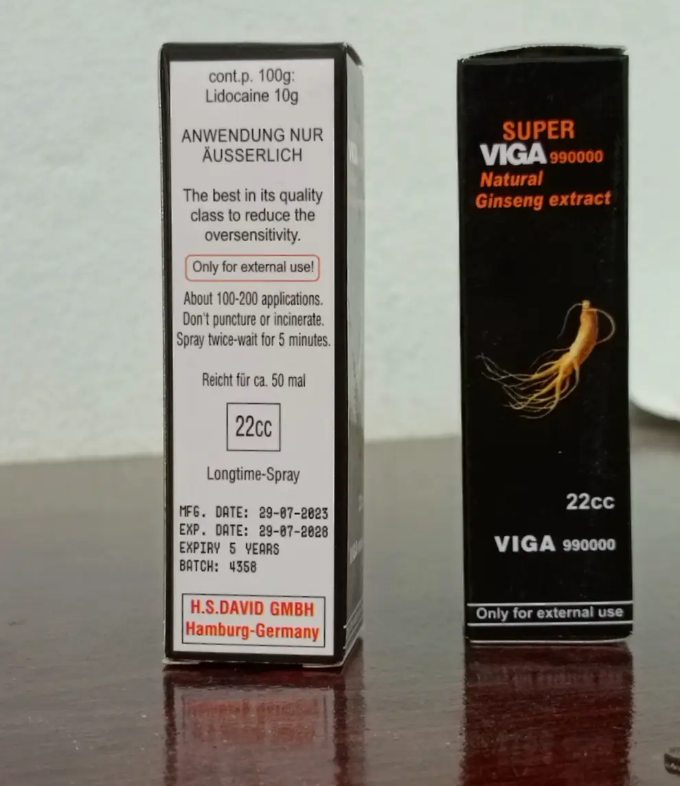 Viga 990000 Strong Delay Spray Made In Germany