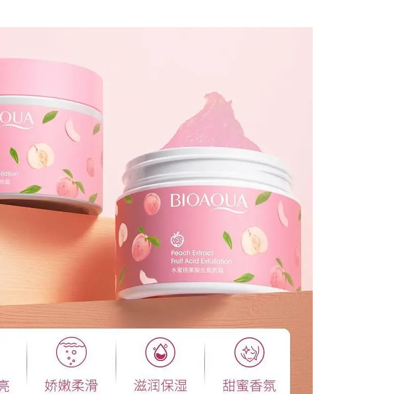 Whetting and brighting exfoliating gel