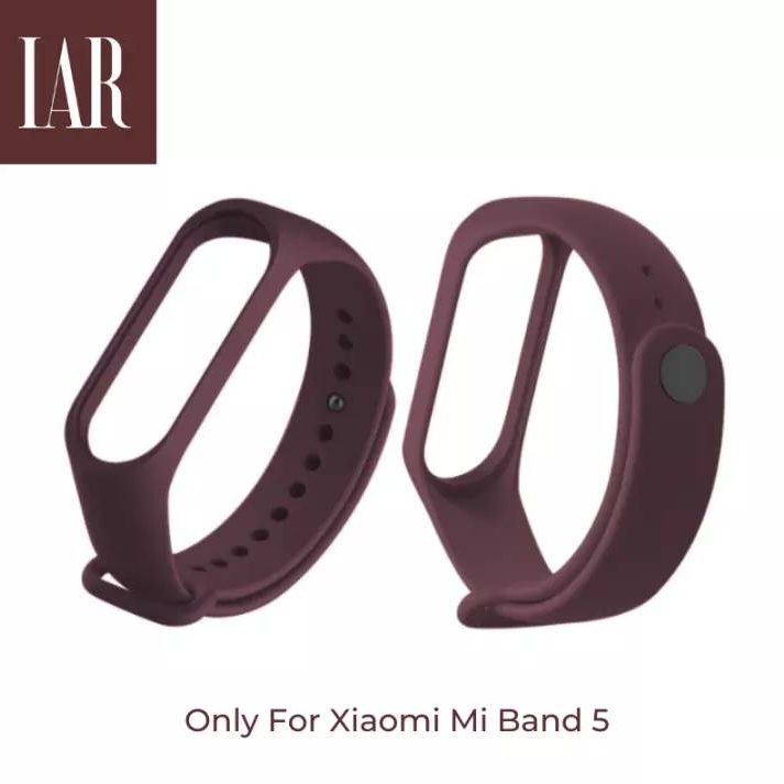 Mi Band 5, 6 Strap Belt Mi5, Mi6 - Burgundy, Maroon