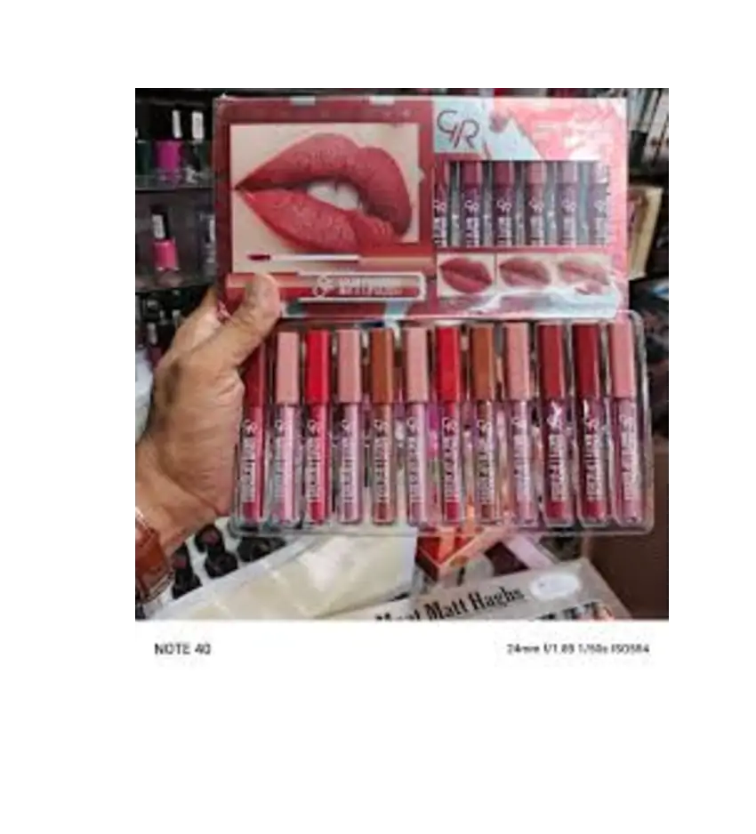 12 pcs gloss tray | Lip gloss pack of 12 nude superb long lasting waterproof matte lipgloss,Matte Lip GlossLiquid lip gloss matte finish look color long lasting water proof different shades