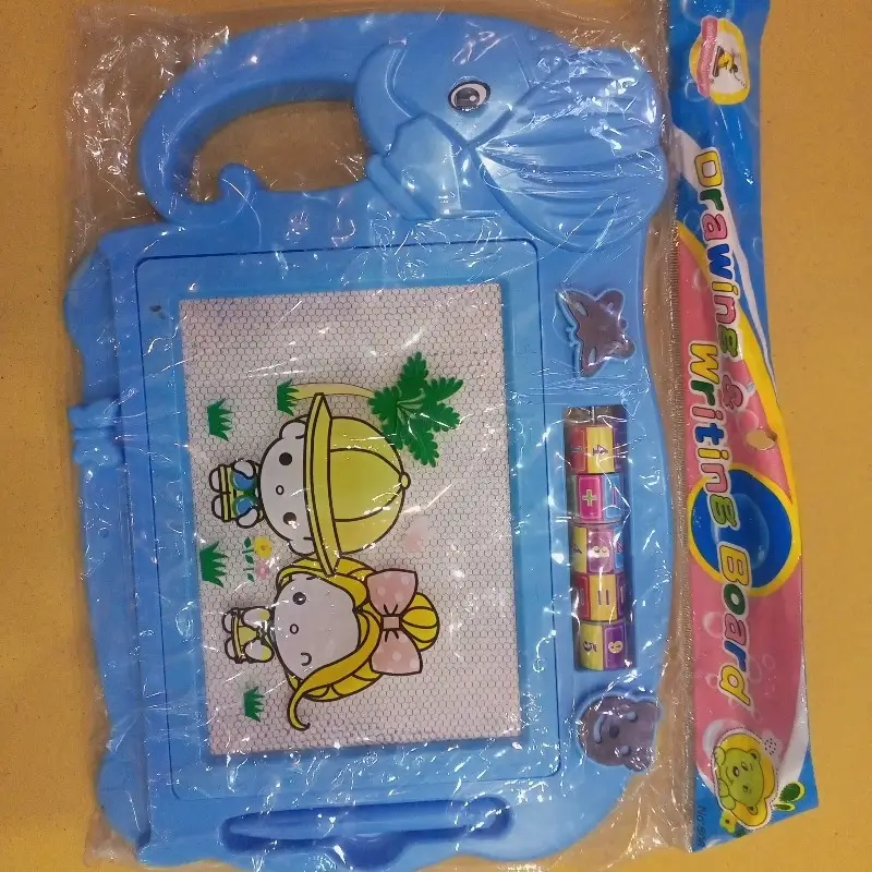 Smart Magic Magnetic Doodle Drawing Board Elephant Shaped White Board Learning Toys For Kids - Random Colors