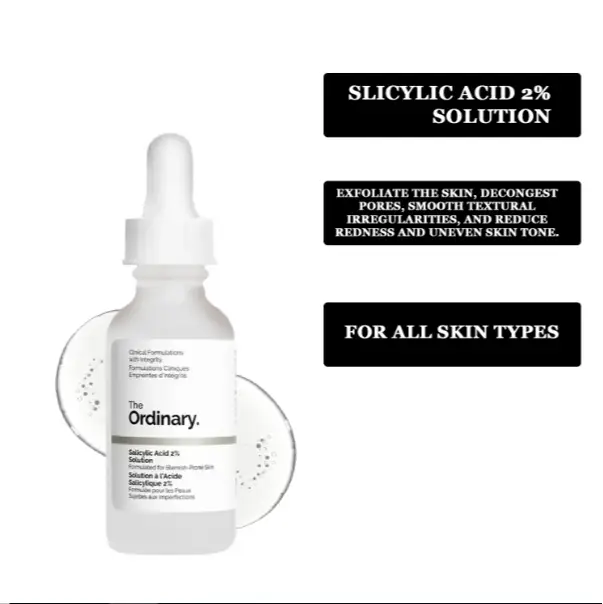 The Ordinary Salicylic Acid 2% Solution Serum 100% Original