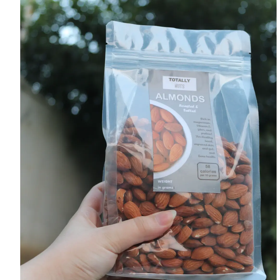 TOTALLY NUTS Almonds Roasted and Salted