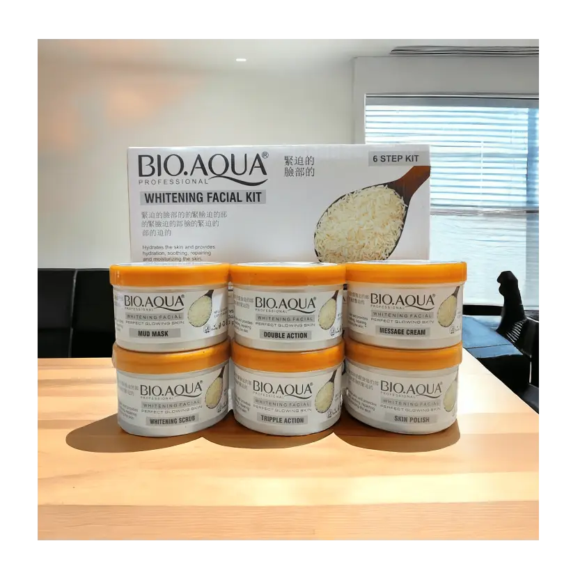Bioaqua Rice Facial Big Jar 6pcs Set
