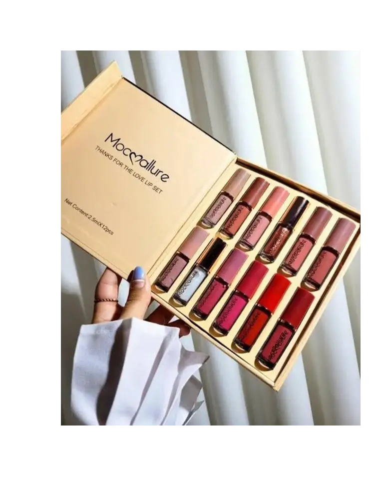 MOCULLARE  12pcs LIPGLOSS SET