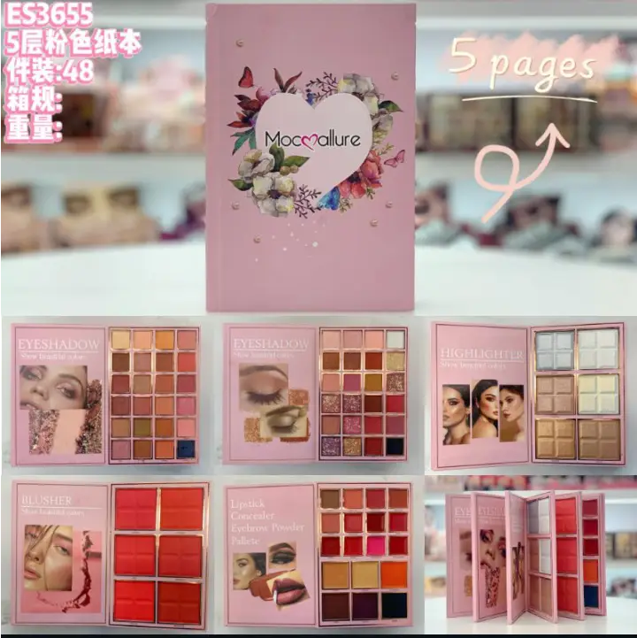 Mocallure 5 in 1 Makeup Book Palette...