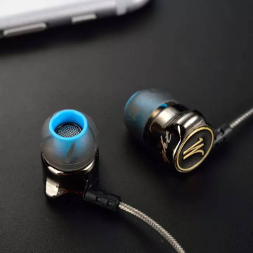 QKZ DM7 Noise Reduction In-Ear Subwoofer Metal Band Wheat Hi