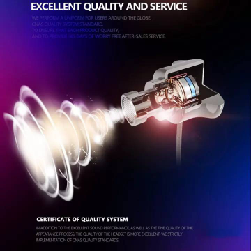 QKZ DM7 Noise Reduction In-Ear Subwoofer Metal Band Wheat Hi