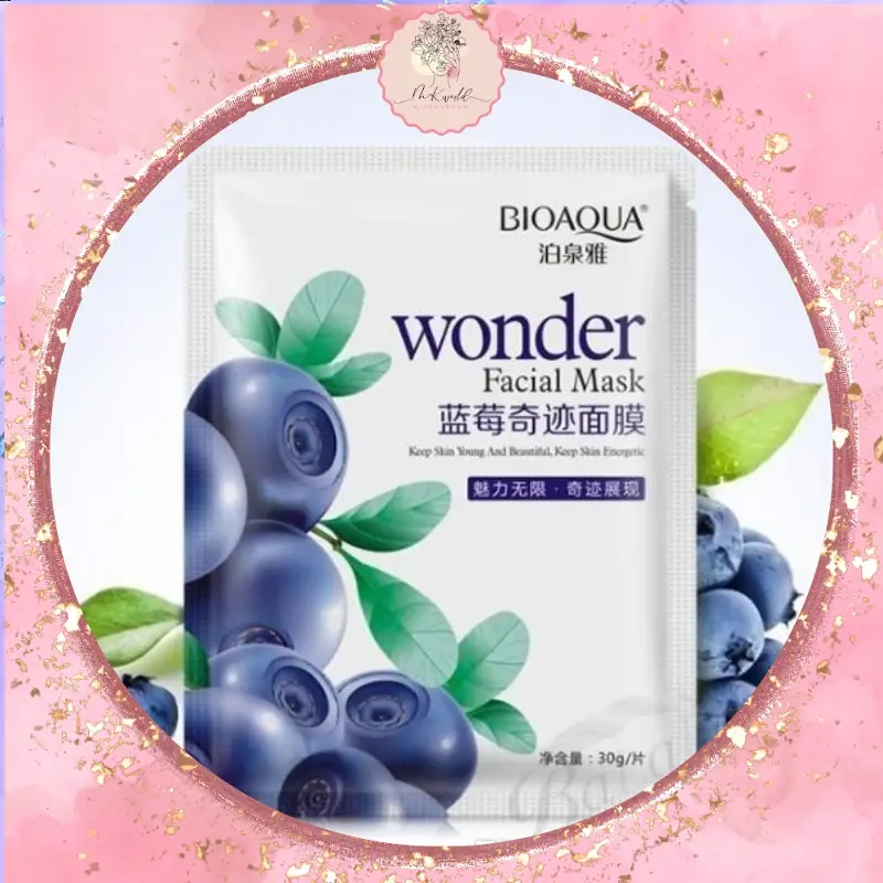 None-Natural Blueberry Wonder Facial Mask 30g