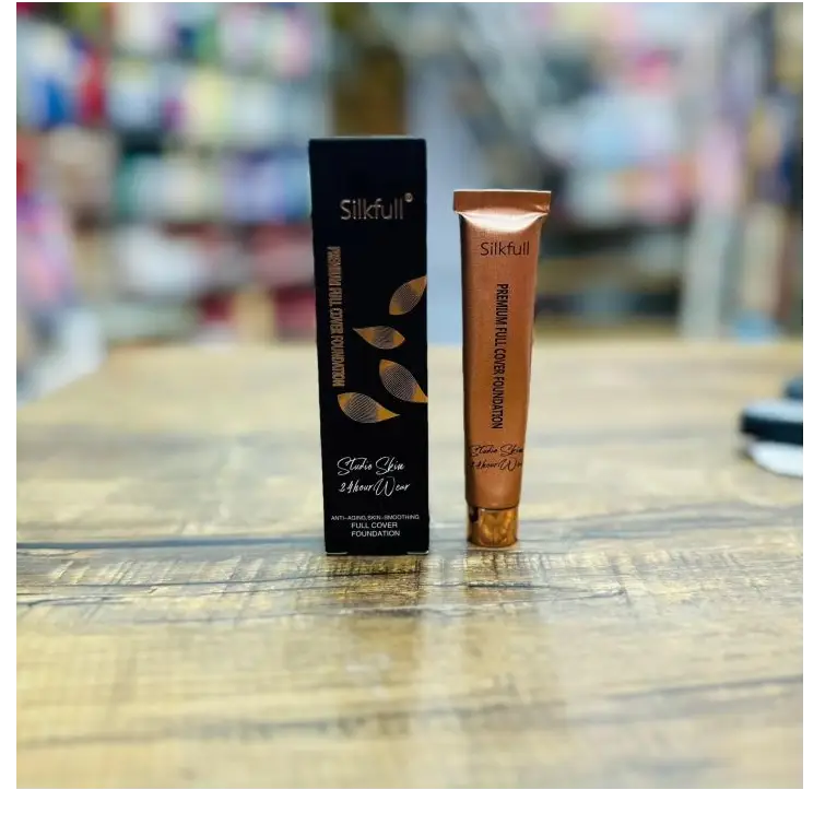 SILKFULL TUBE FOUNDATION FLL COVERAGE  | 1 Piece Silkfull Waterproof Tube Makeup Foundation