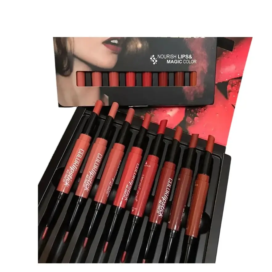 HENG FANG 2in1 LIPSTICK... 8 LIPSTICKS PACK....