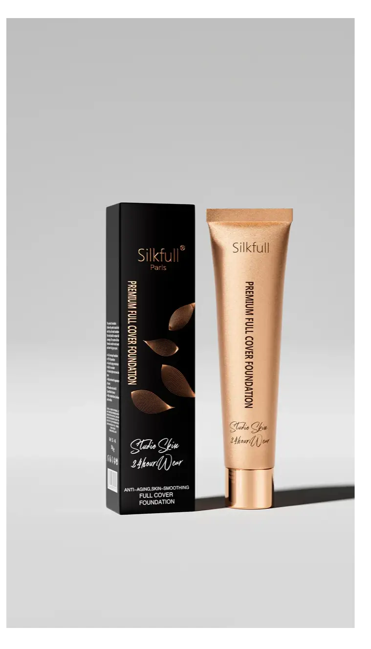 SILKFULL TUBE FOUNDATION FLL COVERAGE  | 1 Piece Silkfull Waterproof Tube Makeup Foundation