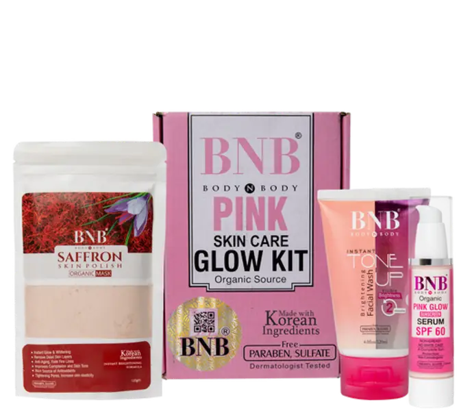 BNB Pink Glow Kit 3 in 1