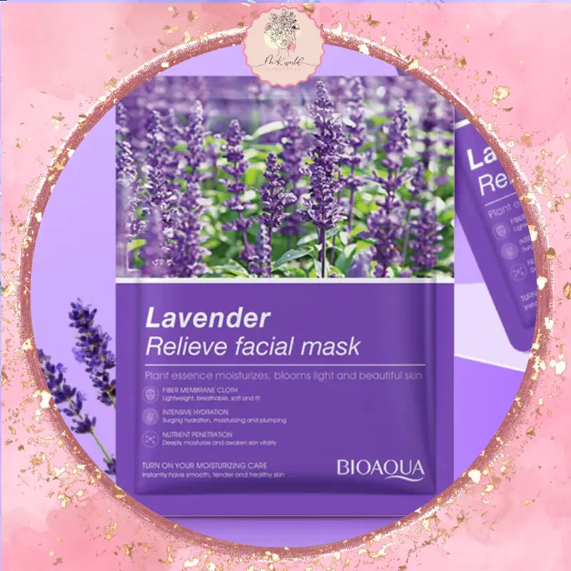 Bioaqua Lavender Relieve Facial Mask 25g