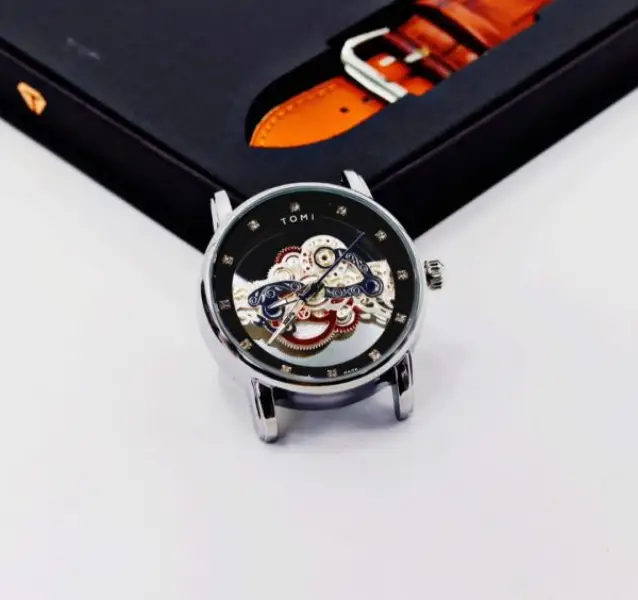 Tomi Face Gear Dual Strap Luxury Business WatchMM4772