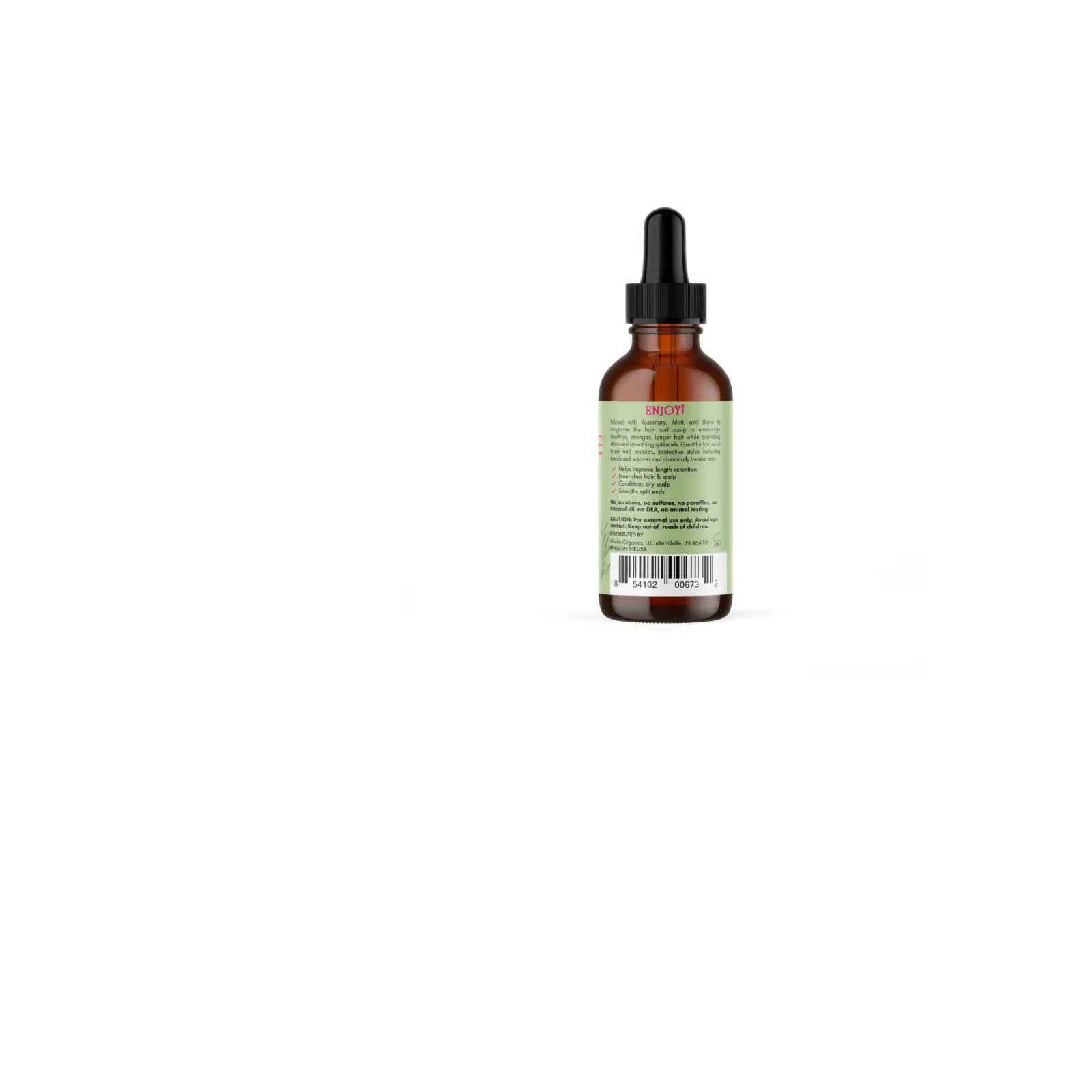 MIELLE ORGANICS ROSEMARY MINT SCALP & HAIR STRENGTHENING OIL FOR ALL TYPE OF HAIR.....