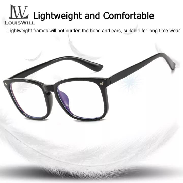 LouisWill Computer Glasses Unisex Glasses Anti Blue Laser