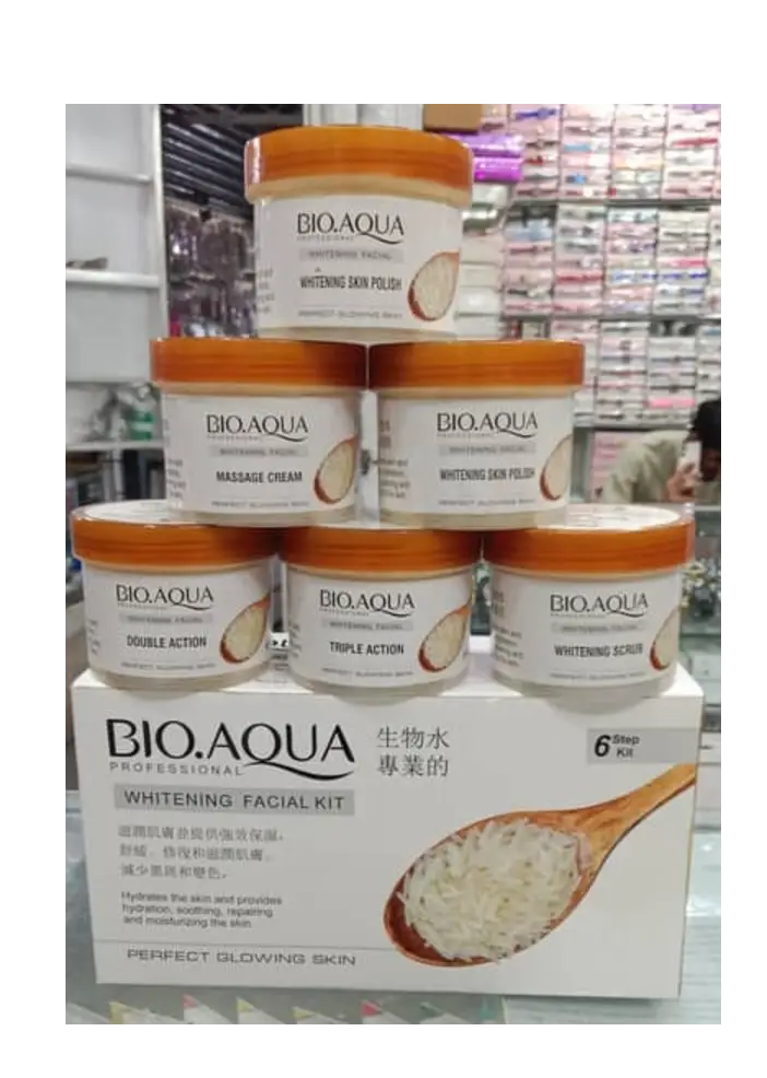 Bioaqua Rice Facial Big Jar 6pcs Set