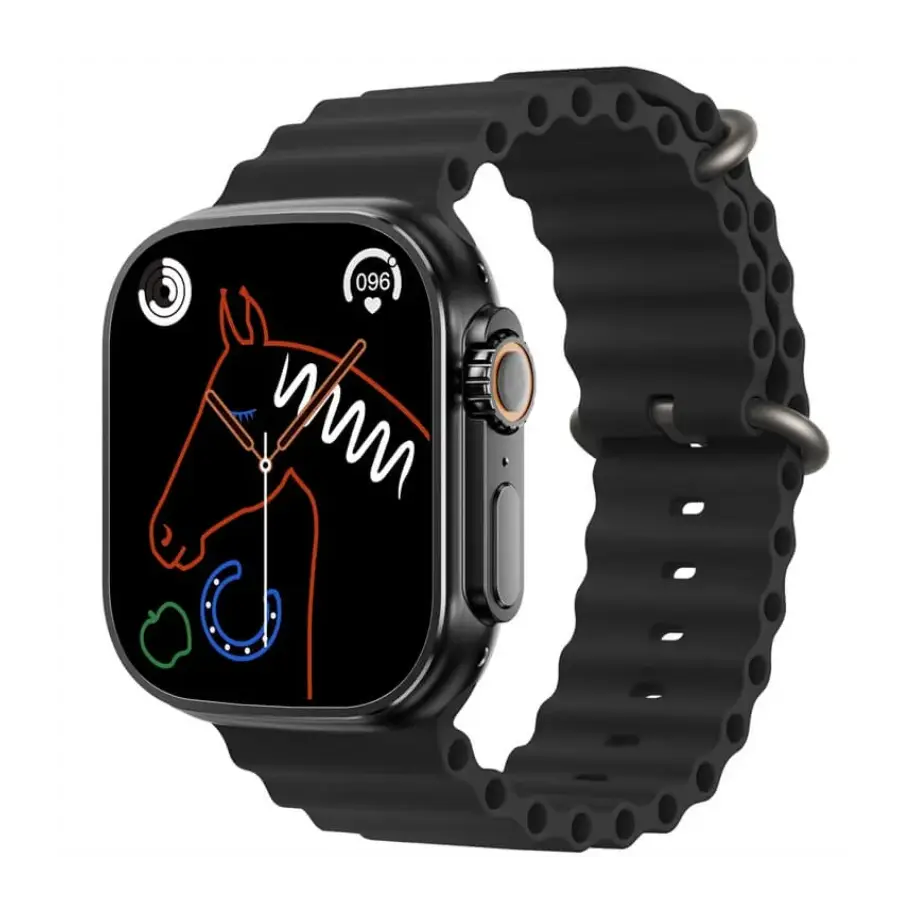 Silicone Ocean Band Strap for Smart Watch Ultra 8 7 6 5 4 SE 45mm 49mm 44mm 42mm