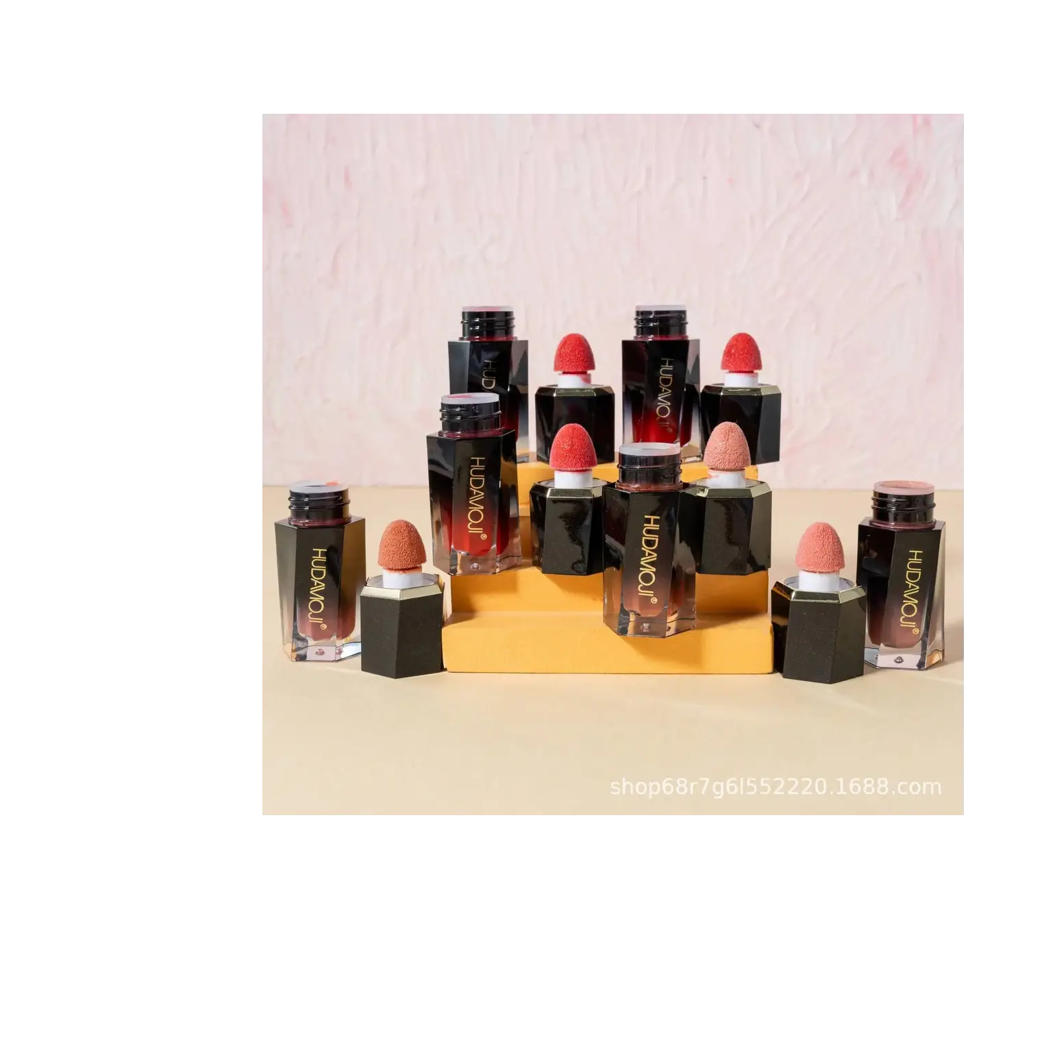 HUDA MOJI CUSION BLUSH 6pcs  set....