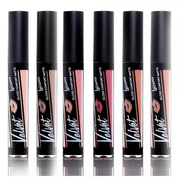 Luisance Matte Velvet Lip Gloss- Peach