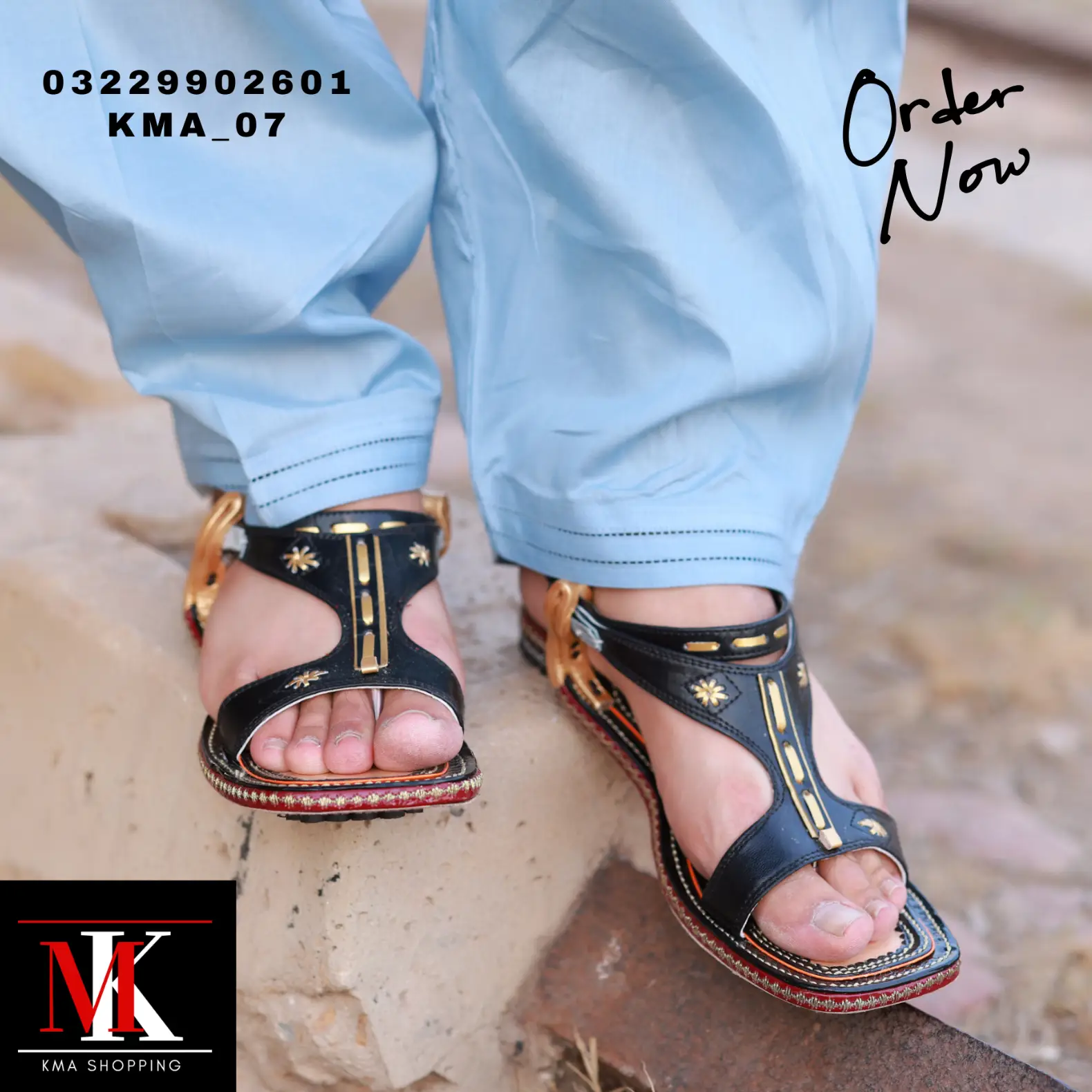 New Collection Special Tilla Chappal and Handmade Karhai in Pure Leather