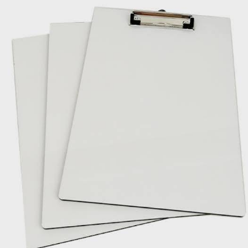 Clipboard with pictures