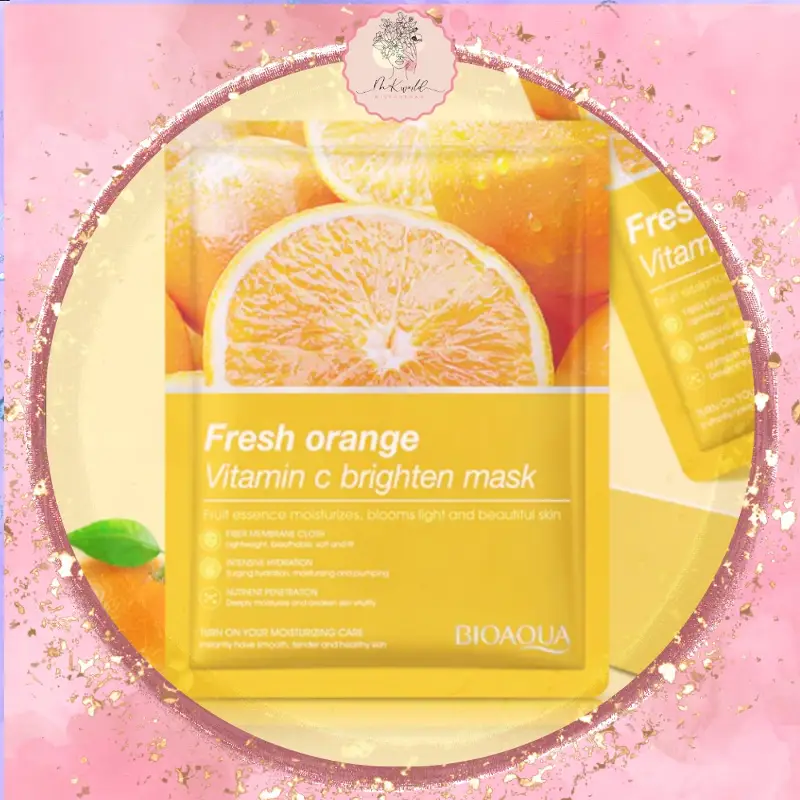 BIOAQUA Fresh Orange Vitamin C Brighten Skin Mask 25g