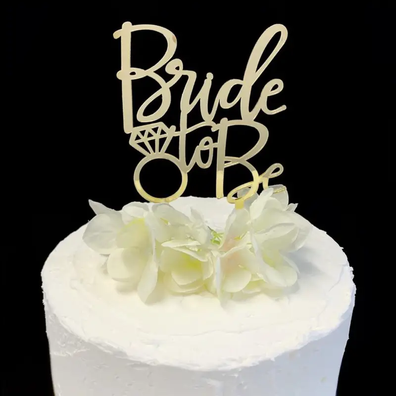 Glitter Cake Topper Celebration Cupcake Topper (Multicolor)