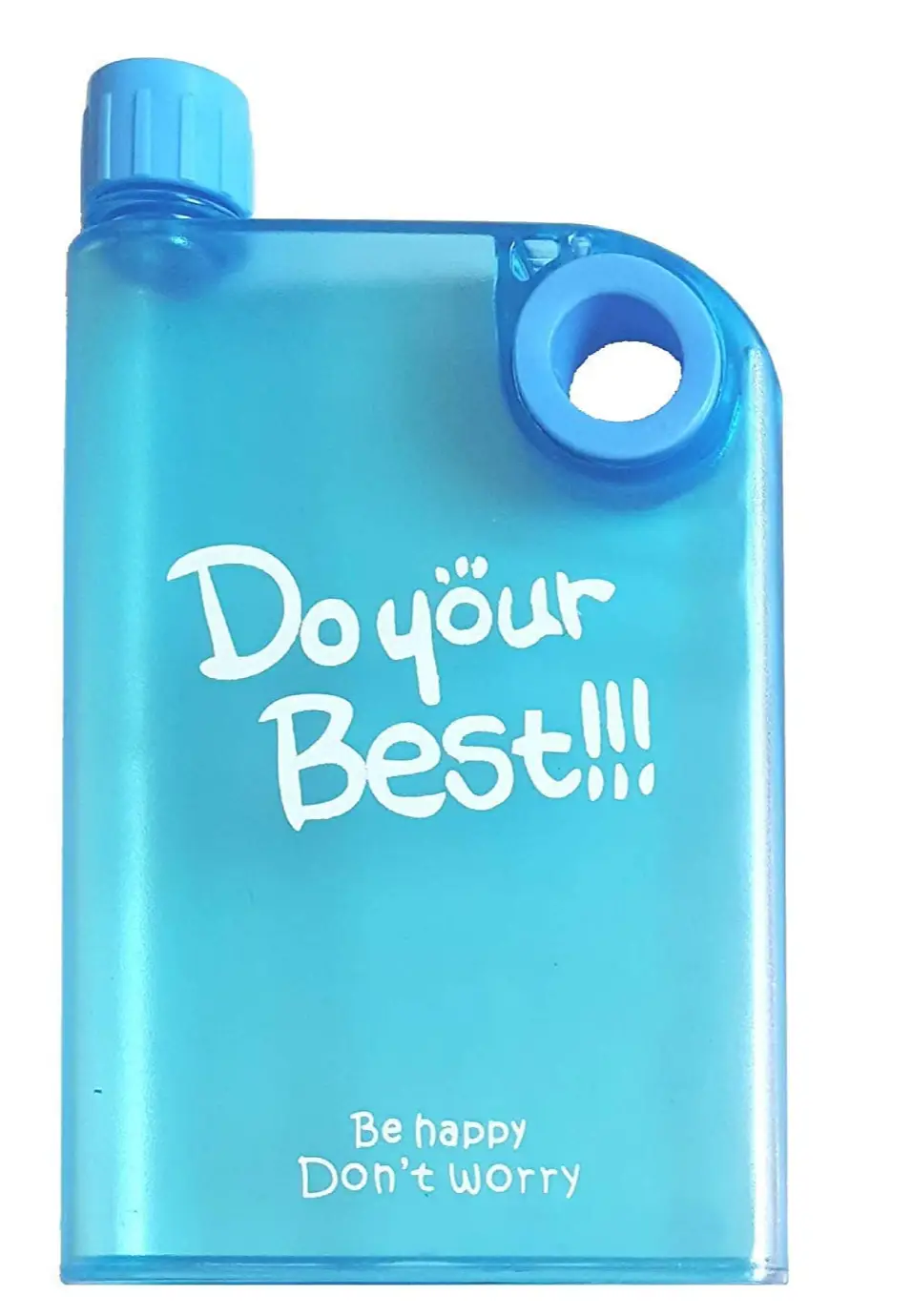 Cycling Portable Small Square Transparent Drinking Water Bottle