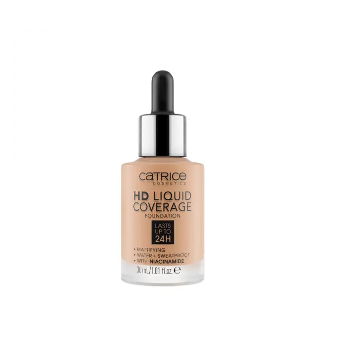 CATRICE HD LIQUID COVERAGE FOUNDATION 30ml
