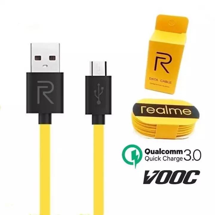 Pack of One Original 1M Realme_Yellow 4A Super Fast Charge