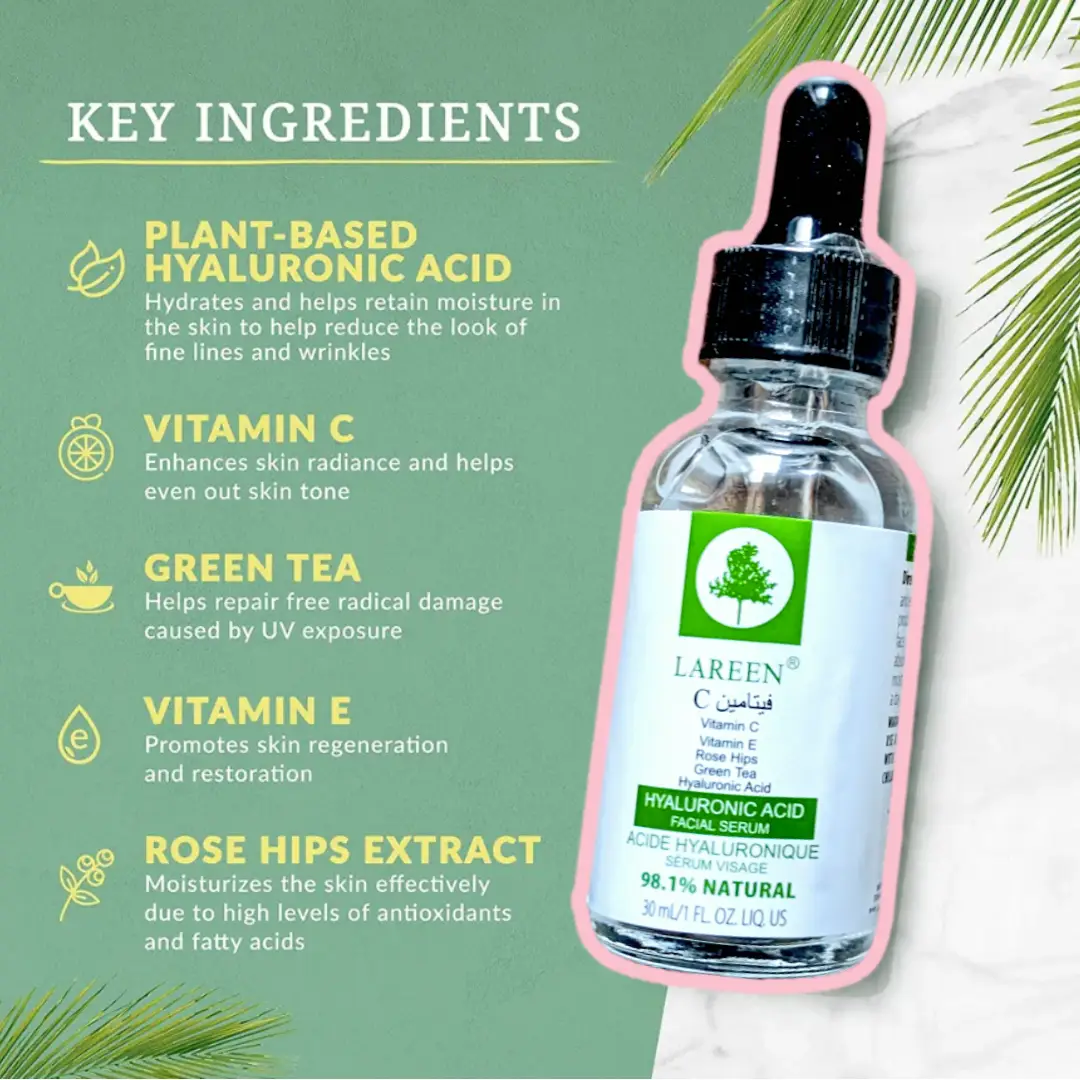 Lareen Hyaluronic Acid Facial Serum - 30 ml