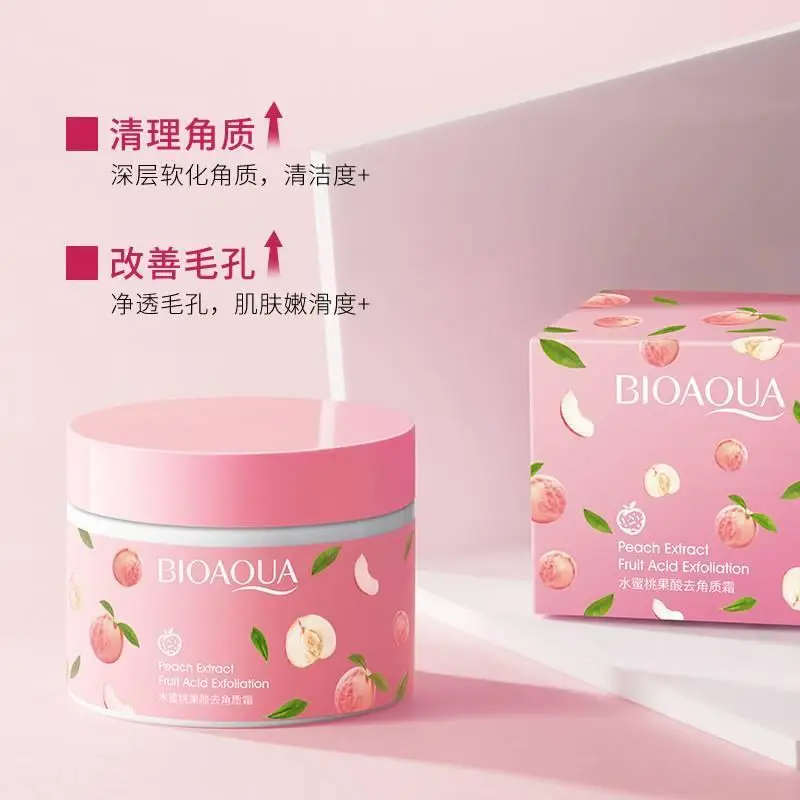Whetting and brighting exfoliating gel